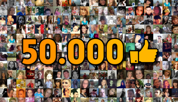 Mamy już 50.000 fanów na Facebooku!
